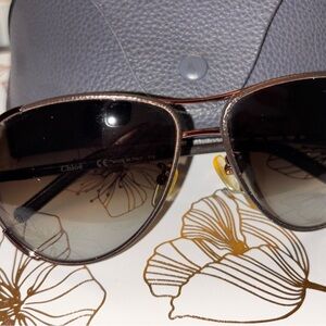 Chloé Aviator Sunglasses